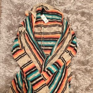 Striped cardigan